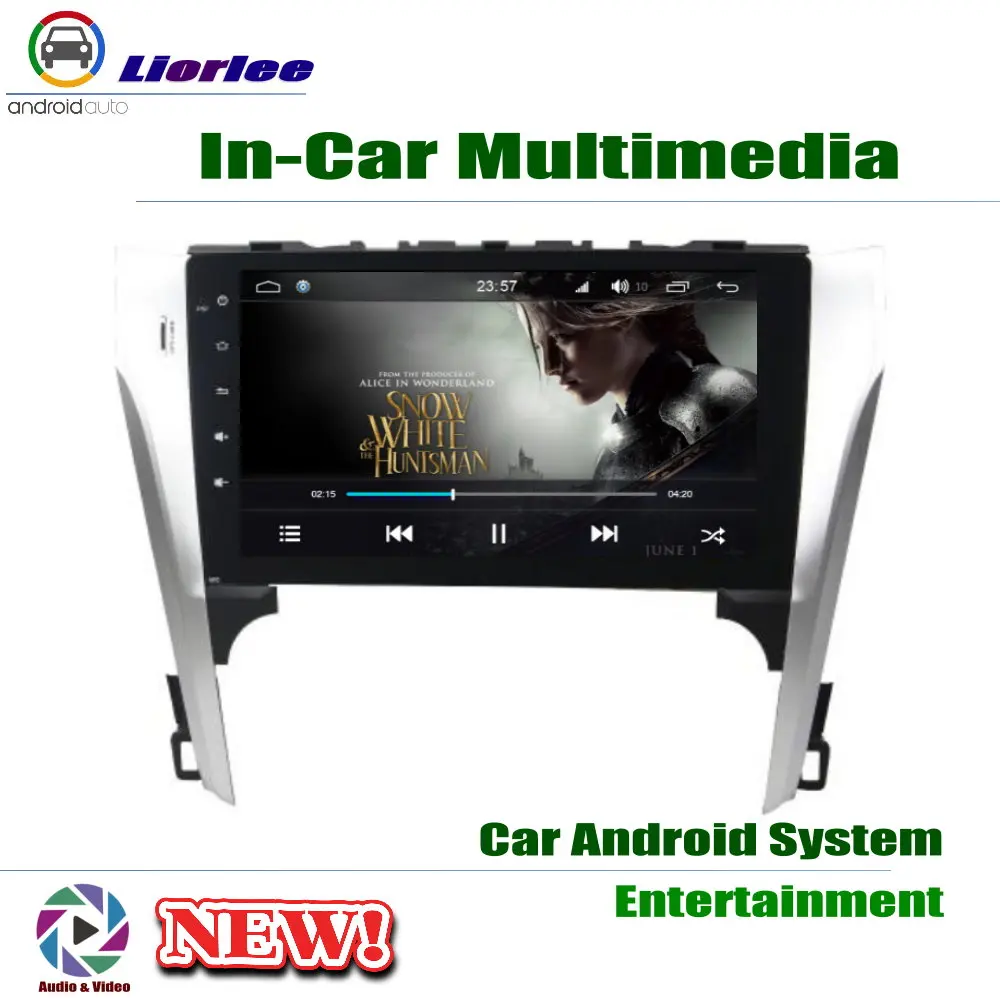Автомобильный Android плеер для Toyota Camry Aurion 2011-2017 Европейская версия 10 1 дюйма IPS