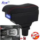 Подлокотник для dacia duster, подлокотник для Renault dacia duster 2, консоль для хранения, подлокотник с USB, светодиод 2019 2020 2021