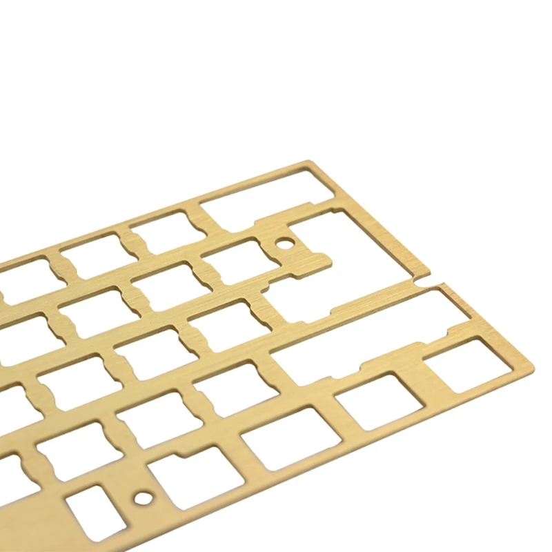 

Mechanical Keyboard 60% Brass Drawing Concurrence Positioning Plate for GH60