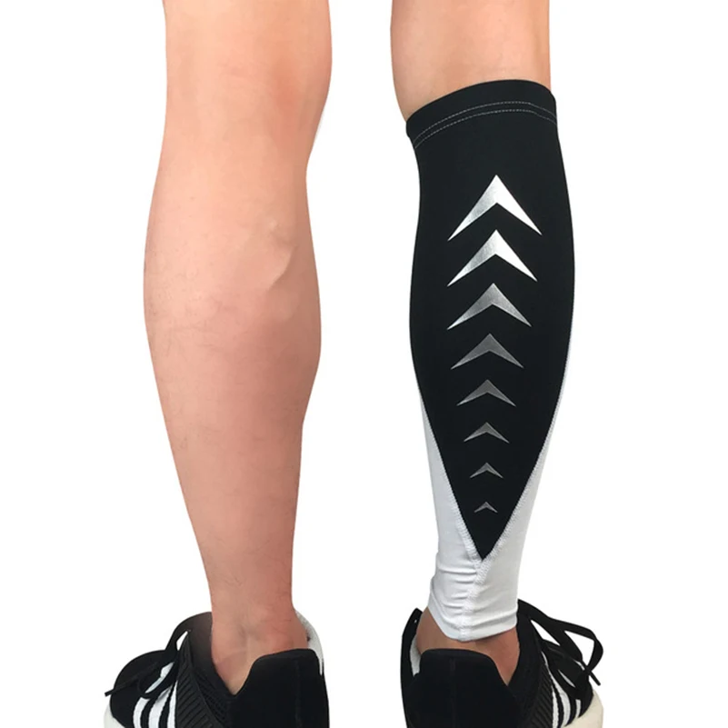 2 шт. гетры Компрессионные Леггинсы до колена для бега пешего туризма баскетбола