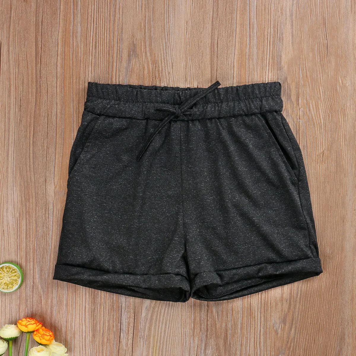 

Women's Shorts Ladies Summer Sports Shorts Lace-up Run Bike Casual Loose Pockets Solid Shorts Hot Women's Yoga Pants 2021