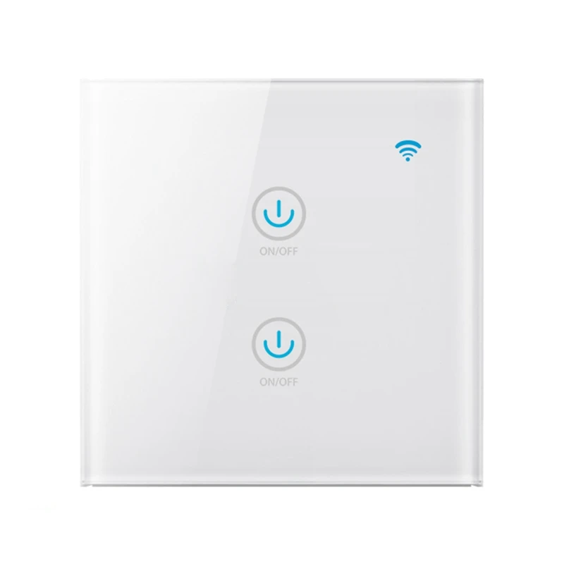 Умный Wifi переключатель EU US 2 банда Tuya Smart Life App беспроводной пульт дистанционного