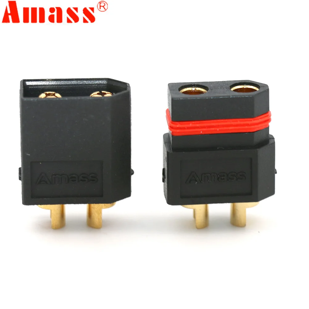

5 / 10 pair Amass XT60W Waterproof Plug Gold-Plated Bullet Connectors Male Female for RC Aircraft Drone Lipo Battery Car Boat