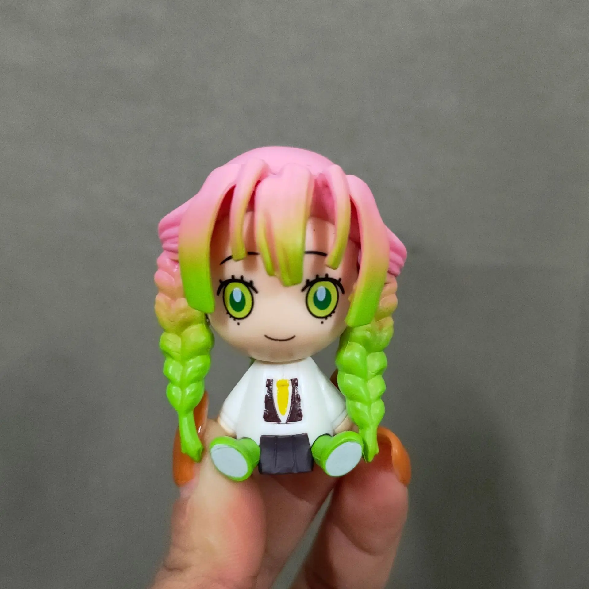 

Q Version Demon Slayer Sitting Ghost Doll Tanjiro Nidouzi Inosuke Zenizu Figure Action Figure Model Toys Doll Random 1pcs