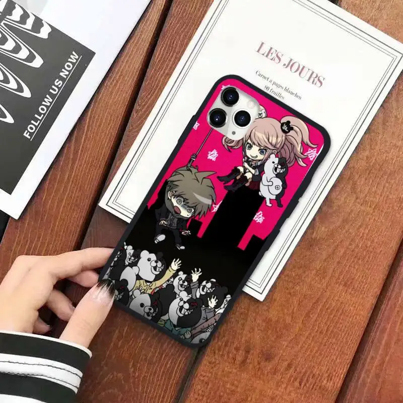 

Danganronpa V3 famous hot game Phone Case for iPhone 11 12 mini pro XS MAX 8 7 6 6S Plus X 5S SE 2020 XR luxury shell coque