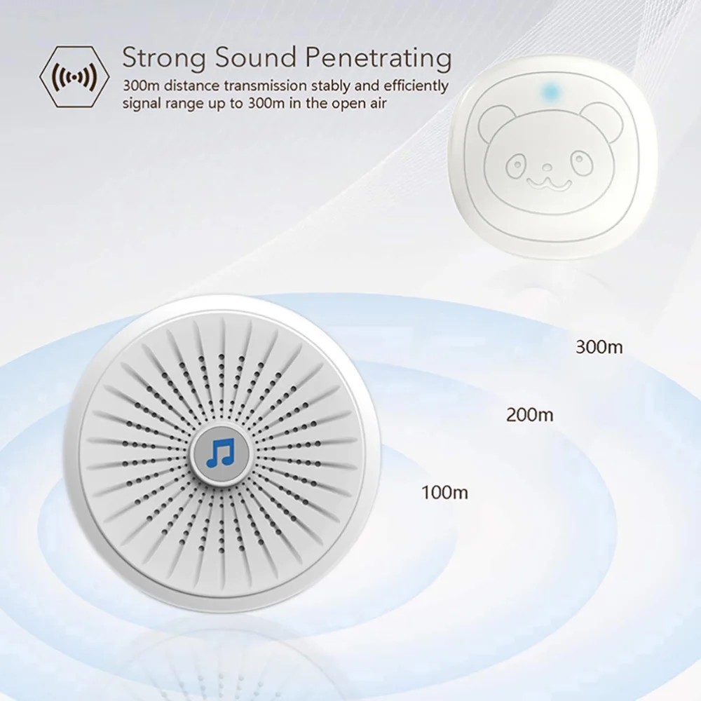 

Pet Touch Smart Wireless Doorbell Smart Dog Door Bell Smart Pets Doorbell