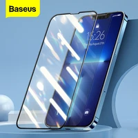baseus 2pcs 0 3mm screen protector for iphone 13 12 11 pro xs max xr x full cover protective tempered glass for iphone 13pro max