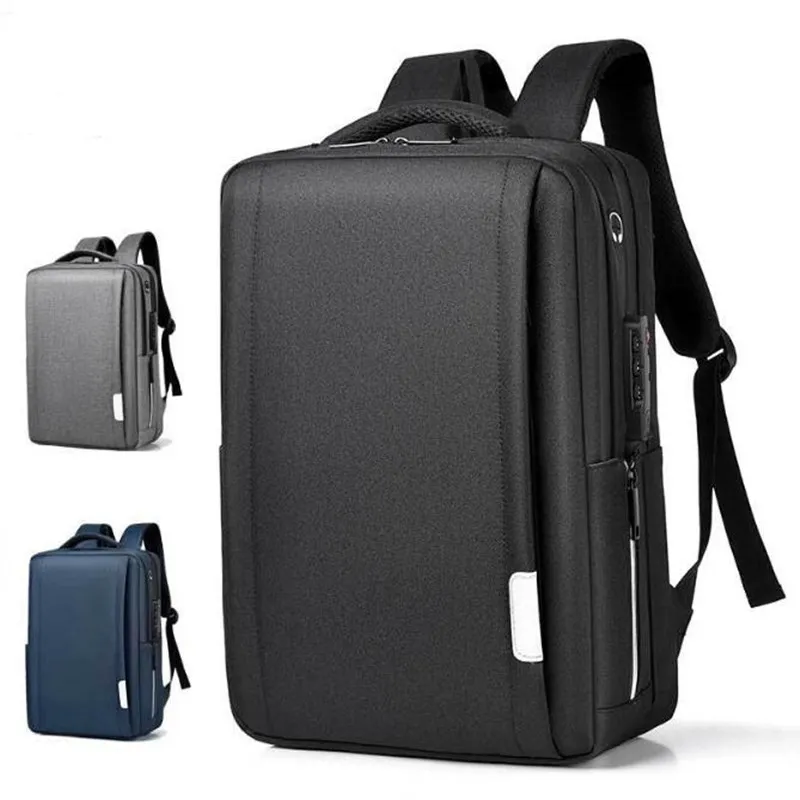 Рюкзак с защитой от кражи для ноутбука 17 3 дюйма вместительный деловой рюкзак