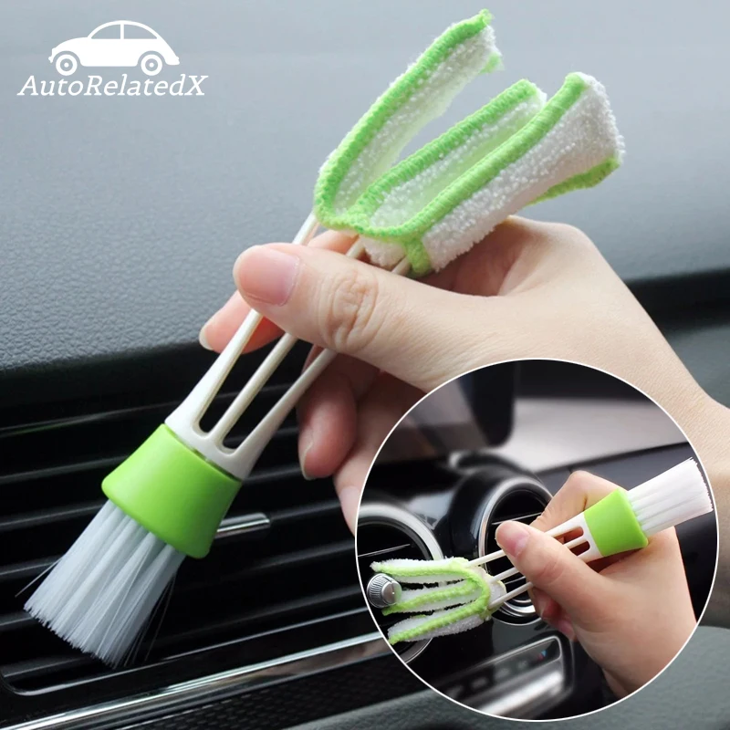 

Car Cleaning Double Side Brush Clean Tools Auto Accessories For Audi A3 A4 A5 A6 A7 A8 B6 B7 B8 C5 C6 Tt Q3 Q5 Q7 S3 S4