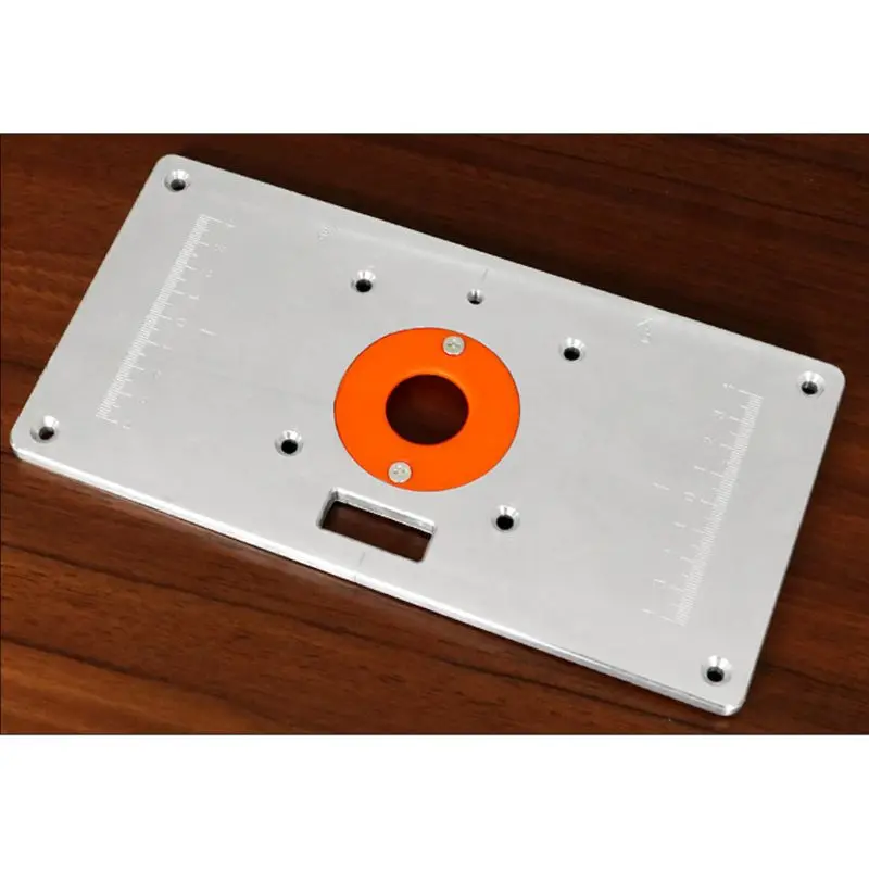 

Multifunctional Router Table Insert Plate Mounting DIY Flip Board for Woodworking Engraving Cutting Trimmer Accessories