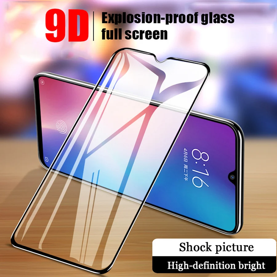 Закаленное стекло для Xiaomi Mi 9 10 Lite 9T 10T Pro 11 Note A3 Защитное экрана Poco X3 NFC X2 3 шт. |