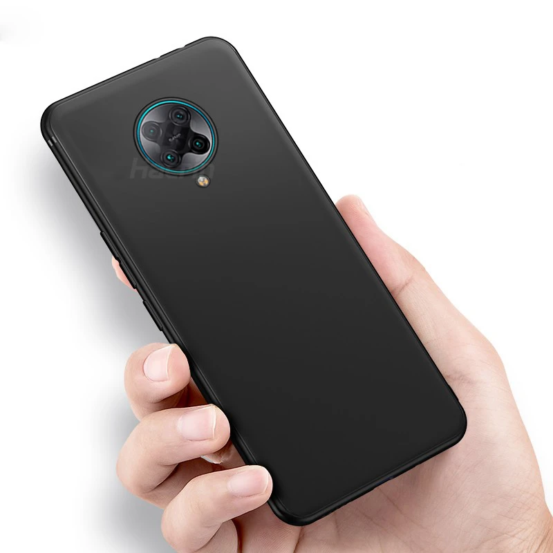 Hacrin Case For Xiaomi Pocophone F2 Pro Soft TPU Slim Shockproof Matte Cover Poco Phone Bumper | Мобильные телефоны и