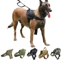 Dog Harness German Shepherd Pet Dog Collar Harness Service Dog Vest With Handle Accessories For Small Dogs