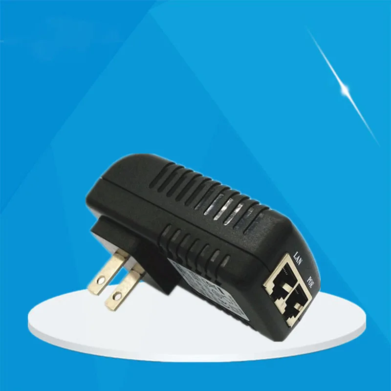 Горячая Cctv 48 V 0.5A POE настенная вилка Poe инжектор Ethernet адаптер конвертер Ip камера