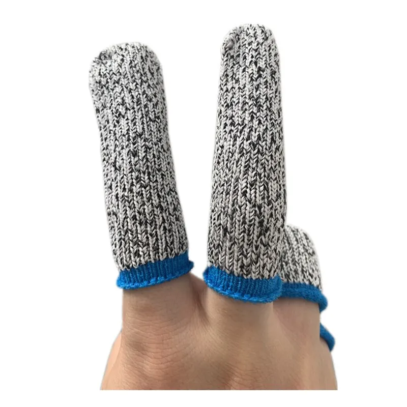 

10pcs Finger Cots Protective Wear-resistant Non-slip Thick Anti-cutting Labor Insurance Household Vegetable Picking Safet Gloves