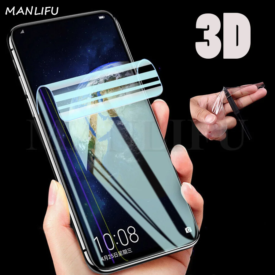 3D полное покрытие силиконовая Гидрогелевая пленка для huawei mate 20 Pro 30 P30 Pro Защитная пленка для экрана для huawei Honor 20 Pro 9X 8X