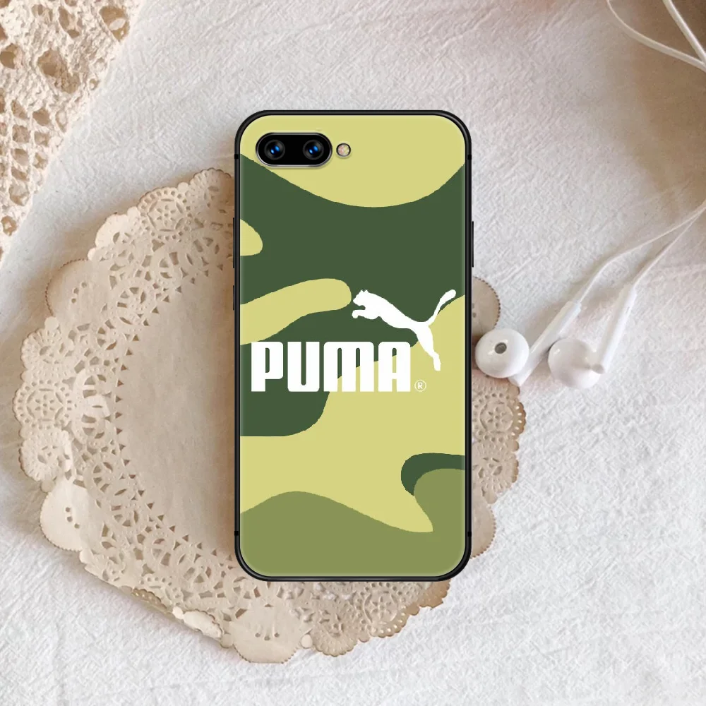 

Fashion Sport Pumas Brand Phone Case Cover Hull For honor 7a 8 8s 8a 8x 9 9x 10 20 i Lite Pro black Prime Silicone Etui Fashion