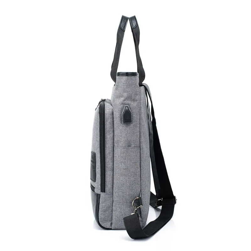 Мужской рюкзак в деловом стиле Колледж студент подросток портфели работы