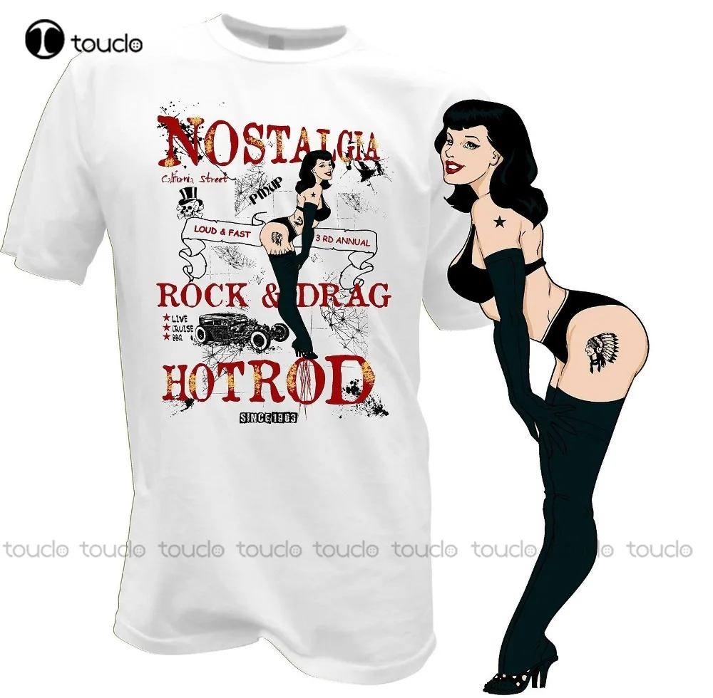 

Fashion Hot T-Shirt Hot Rod Oldscool Rockabilly Us Car Route 66 Usa Retro Pinup Herren 1135 T Shirt Xs-5Xl Unisex Aldult Teen