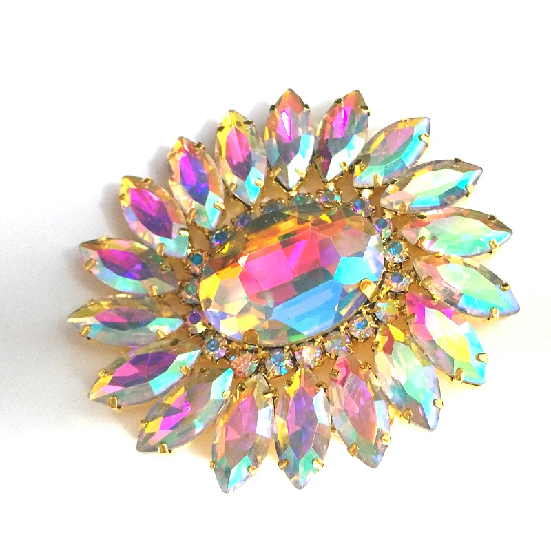 5 2x6 см 1 шт. высококачественные Кристальные Стразы для аппликации чистый цвет