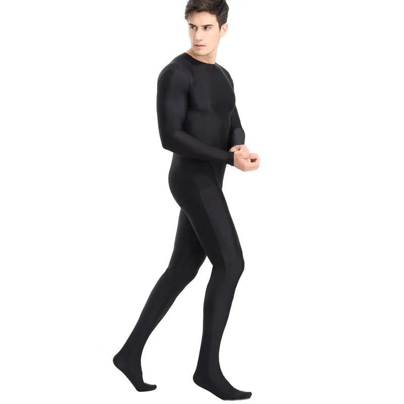 Sperise взрослый спандекс нейлон черный зентай костюм могут помешать вашим планам