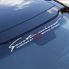 Переднее и заднее лобовое стекло для Kia Sportage Ford Fusion Lexus RX Jeep Renegade, универсальная декоративная наклейка, автомобильные аксессуары