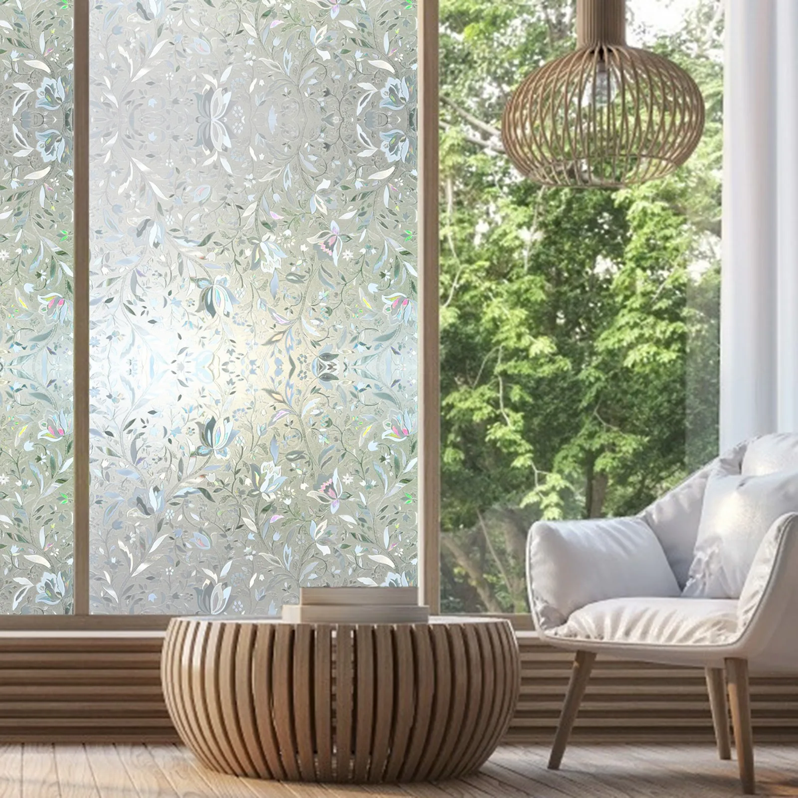 Тюльпан Цветок 3d статического цепляться декоративные конфиденциальности