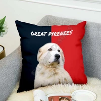 best friend great pyrenees dog pillow covers pillowcases throw pillow cover home decoration