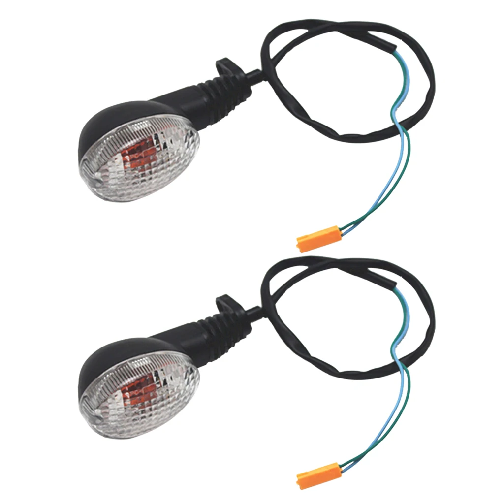 Хорошо! 1 пара поворотов мигалка лампа светильник дымовые линзы для 2008 2012 KAWASAKI Ninja