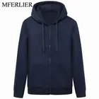 Сезон осень-зима; Мужские толстовки 5XL 6XL 7XL 8XL бюст 144 см размера плюс флисовая Толстовка для мужчин