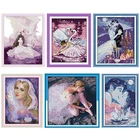 Набор для вышивки крестом влюбленные Лебеди вышивка узоры для вышивки штампованные узоры 11CT 14CT счетная печать подарочный набор украшений