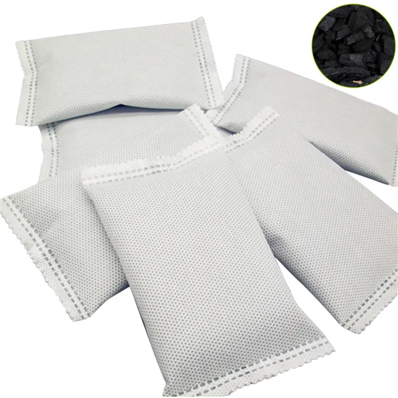 

1pc Car-Styling 30g 50g 100g Bag Bamboo Charcoal Activated Carbon Air Freshener Odor Deodorant High Quality