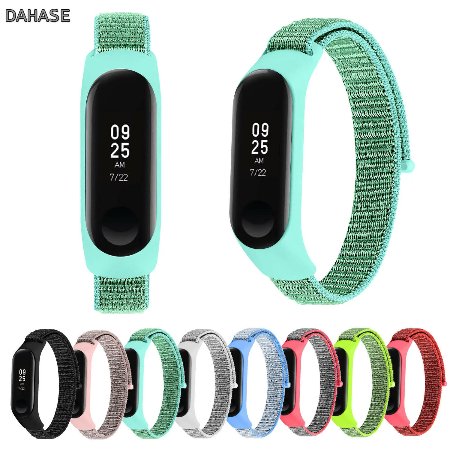 Чехол бампер тканый нейлоновый ремешок петля для Xiaomi Mi Band 4 3/4 чехол смарт