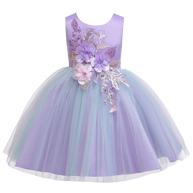 Нарядное летнее платье для девочек на свадьбу или вечевечерние подростков |