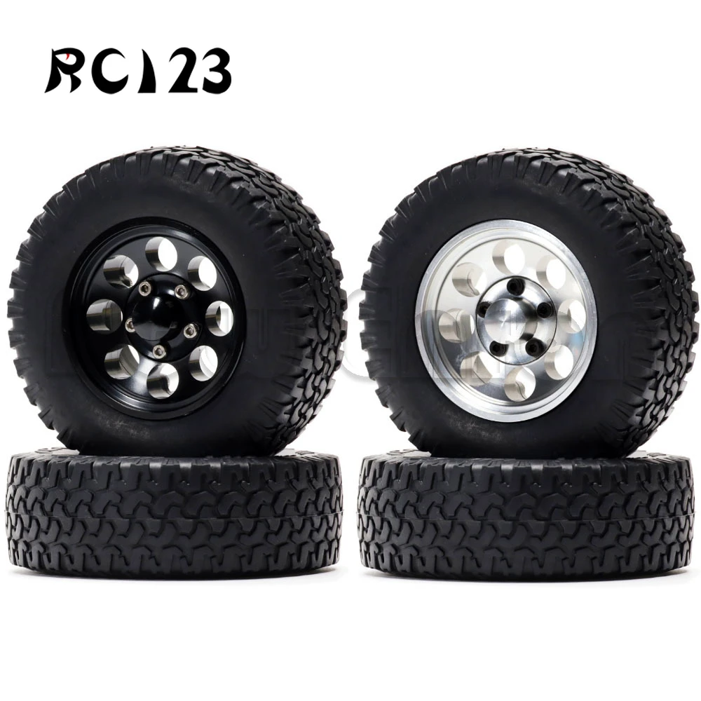 Aluminum Alloy Beadlock Wheel Hub Rims&Tires Tyre 1.55