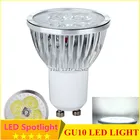 Ультраяркий Светодиодный точечный светильник с COB матрицей, 6 Вт, 9 Вт, 12 Вт, 15 Вт, лампочка GU10, точесветильник светильник переменного тока 220 В, 110 В, красный, синий, зеленый, теплый, холодный белый свет