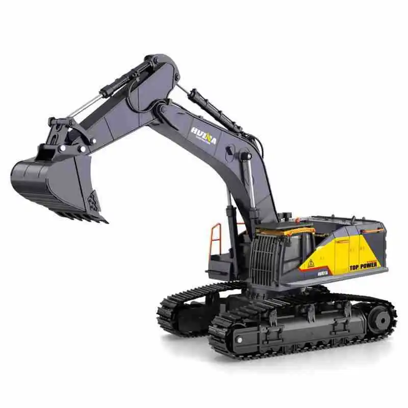 RCtown HuiNa 1:14 1592 RC Alloy Excavator 22CH Big Trucks Simulation Remote Control Vehicle Toy for Boys | Игрушки и хобби