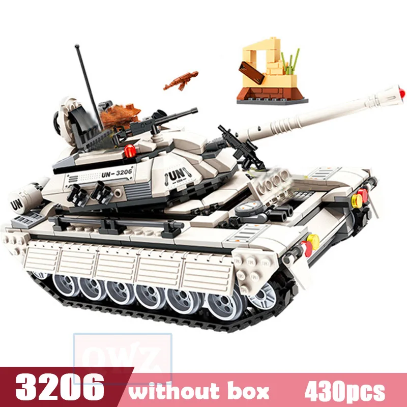 Военные Образовательные строительные блоки войны панцирный Танк Чинук
