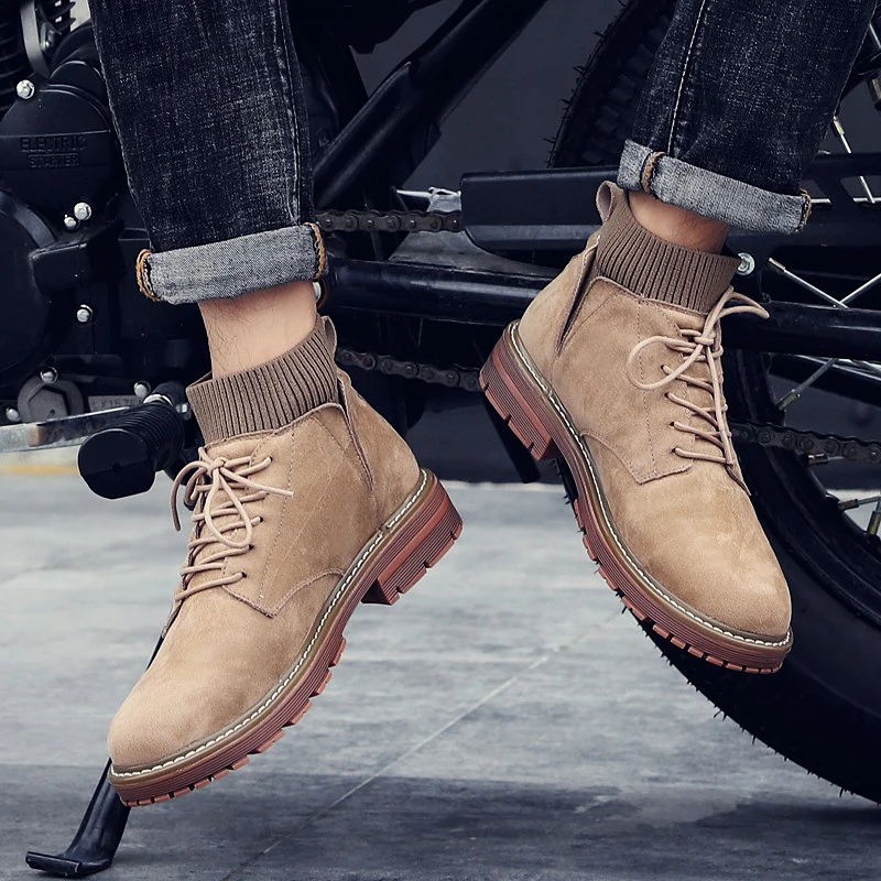 Мужская обувь для пеших прогулок Новинка 2019 года нескользящая резиновая подошва