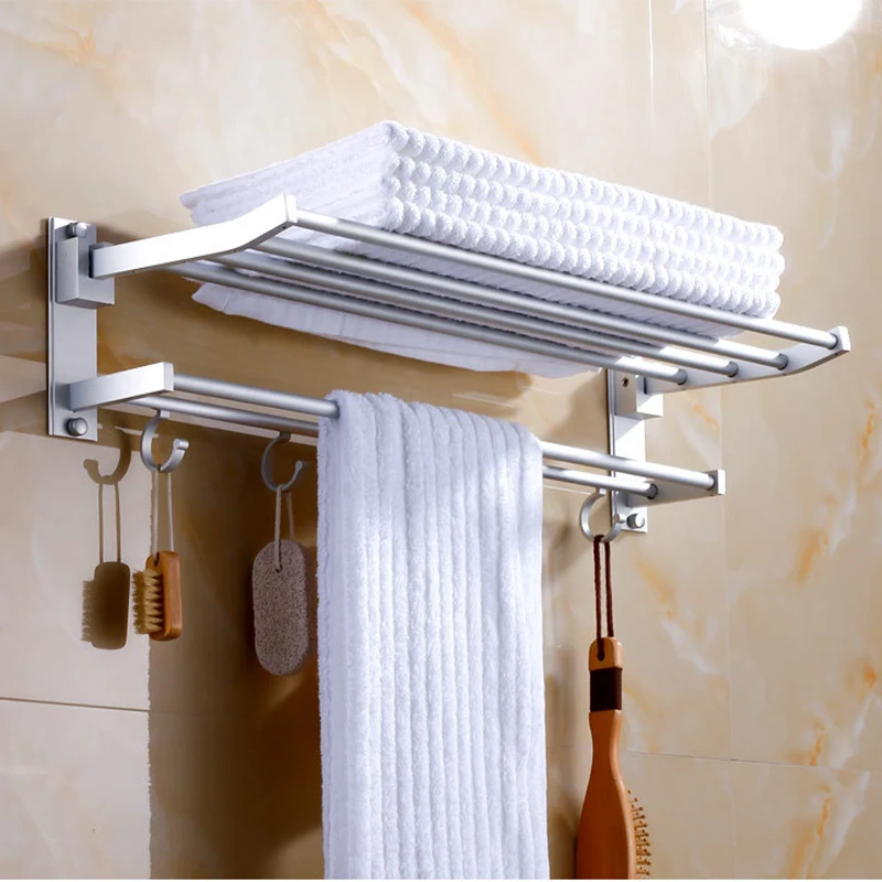Космическая алюминиевая вешалка держатель для полотенец стойка душа отеля полка