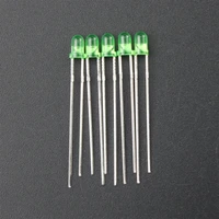 led diode 3mm red green blue yellow diffused clear color light emitting lamp for diy
