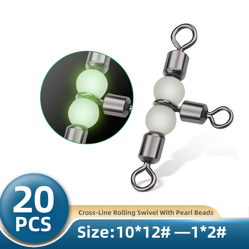 

TIANNSII 20 шт. люминесцентных флуоресцентных бусин