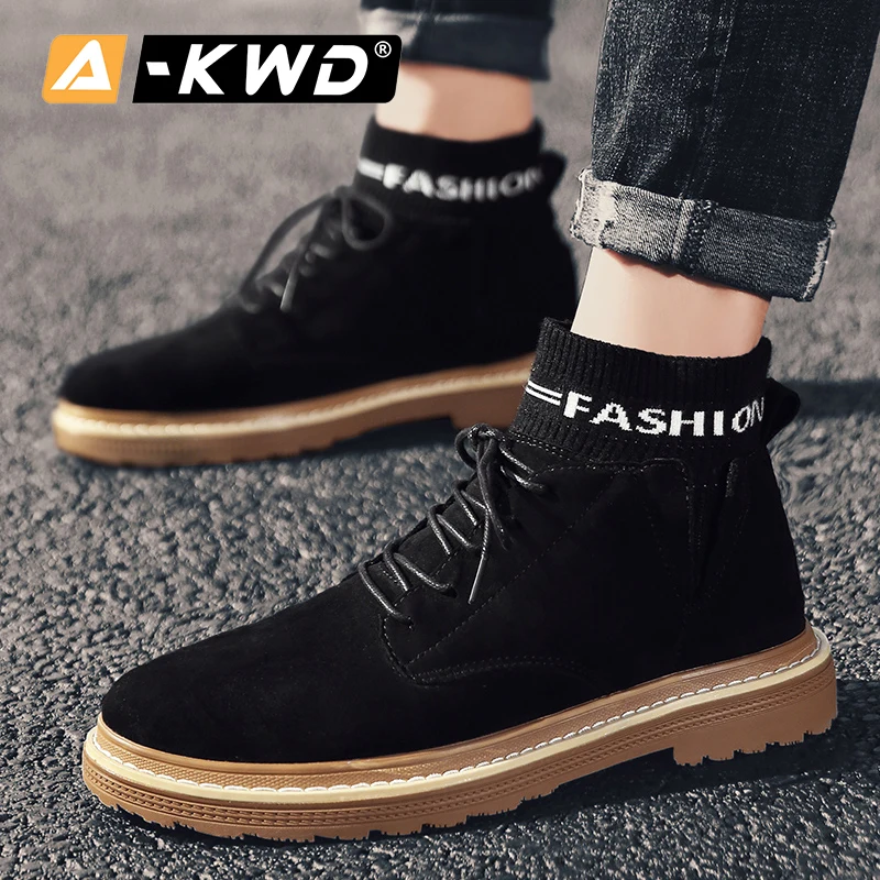 Fashion Socks Boots Men High Top Sneakers Man Luxury Brand Chaussure Montante Homme Work Winter Shoes Men's |