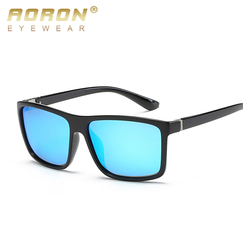 Поляризованные очки AORON Для женщин унисекс Квадратные Солнцезащитные мужские