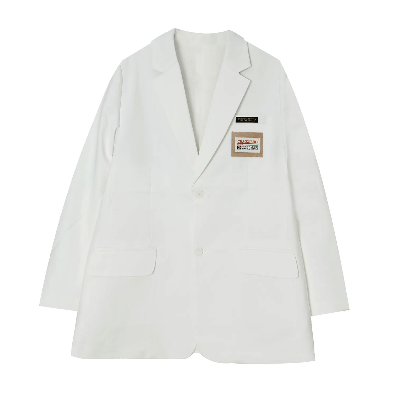 

MTL men's clothing - autumn and winter 2020 new product, Korean fashion, loose, ruffian and handsome, solid color leisure coat,