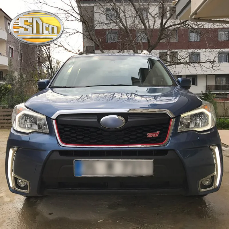 Светодиодсветодиодный дневные ходовые огни для Subaru Forester 2013 2014 2015 2016