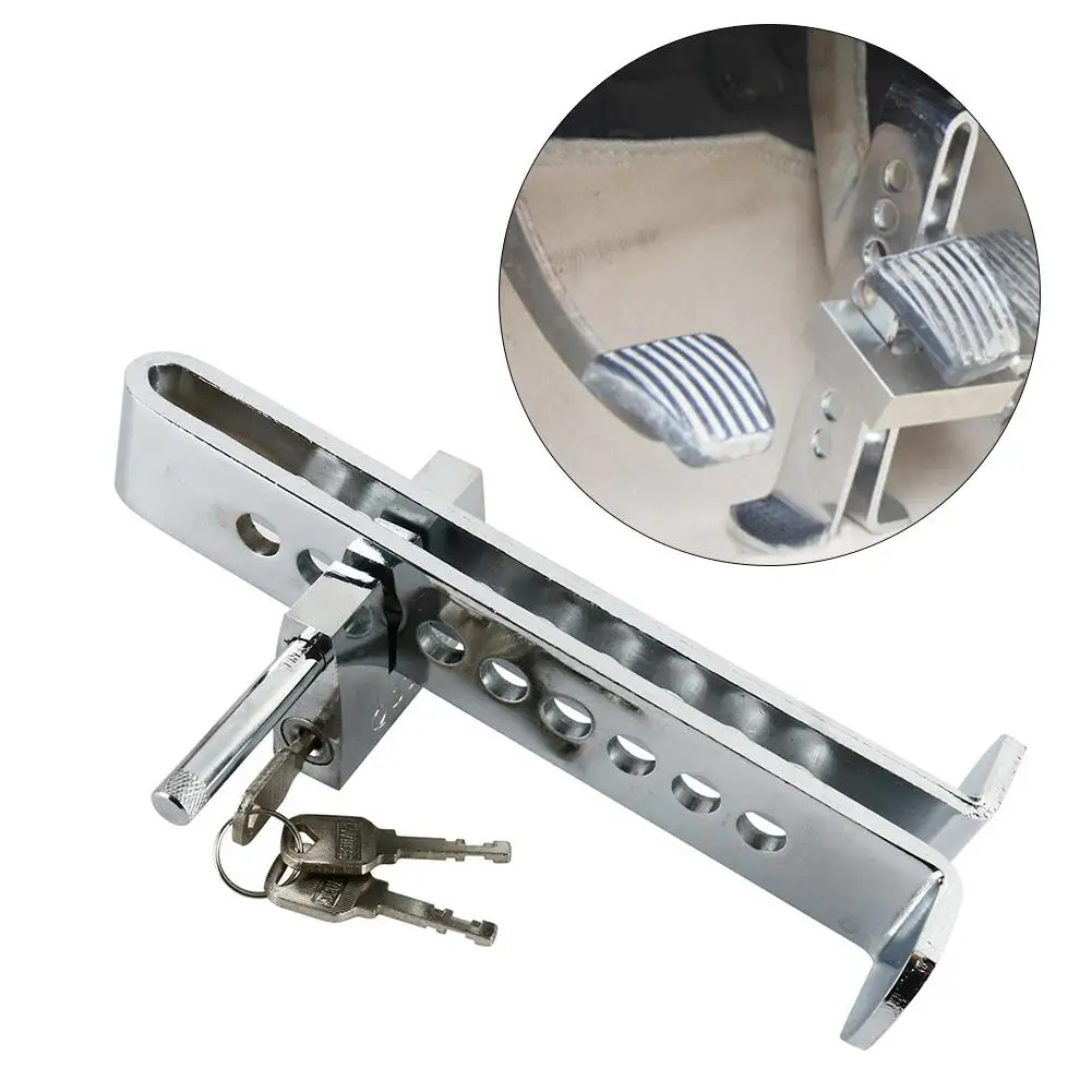 Автомобильный Замок для педали тормоза Противоугонный замок из легированной