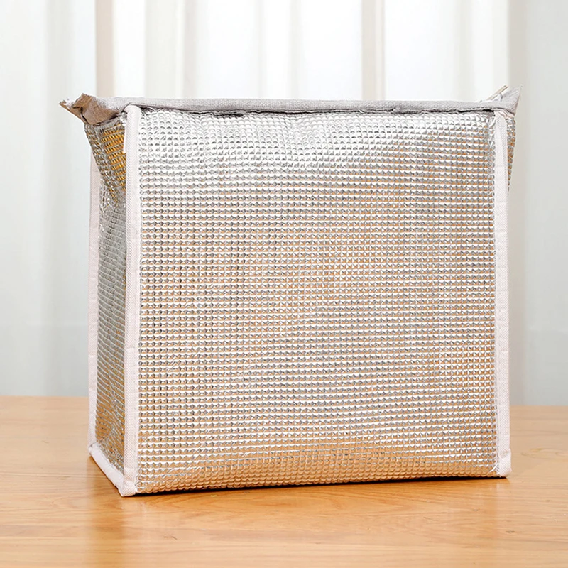 

Large Capacity Lunch Bag For Adult Kids Food Cooler Meal Package Tote Cooler Insulation Bags Portable Camp Outdoor Picnic Bags