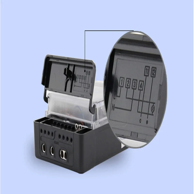 Однофазный измеритель DDS666) однофазный электронный энергии точный дисплей