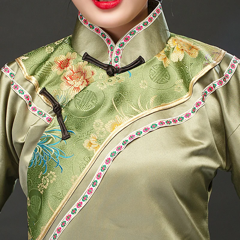 

Traditional Qing Dynasty costume cosplay costume Young grandma dance costume film and tv drama Hanfu Costume skirt set